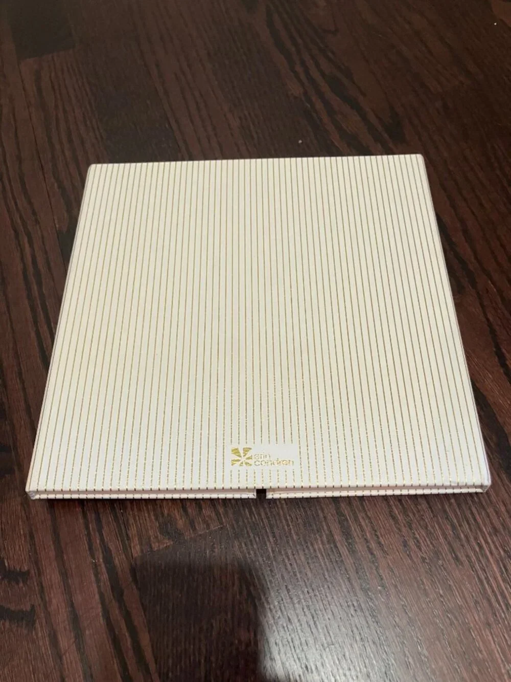 Erin Condren Focused Edition Padfolio, Vegan Leather, Pinstripe, New